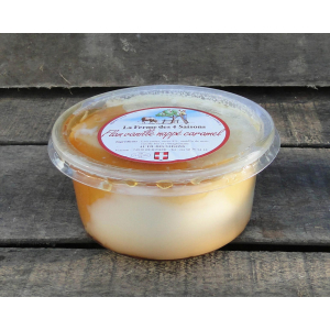 Pot 400g flan vanille nappé caramel