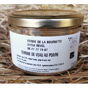 Terrine de veau au poivre