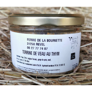 Terrine de veau au thym