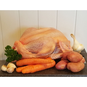 Poulet élevé en plein air