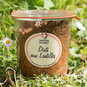 Diots aux lentilles 500g