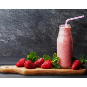 Yaourt à boire fraise