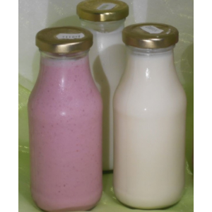 Yaourt à boire framboise