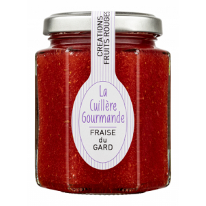 Confiture fraise du gard