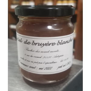 Miel de bruyère blanche