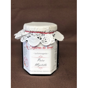 Confiture poire myrtille