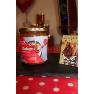 Bolognaise de salers riche en viande