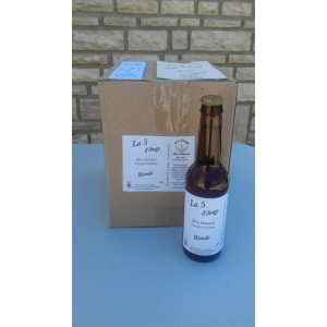 Carton de 12 bières blondes