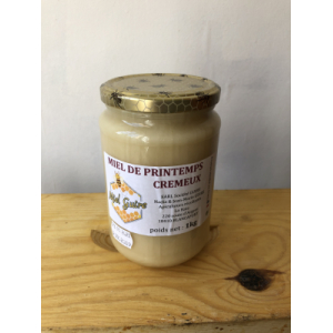 Miel de printemps crémeux