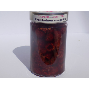 Framboises nougatine
