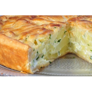 Tourte pommes de terre 8 pers