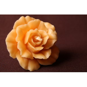 Bougie grande rose