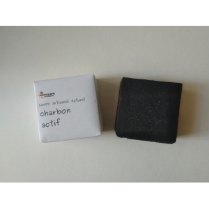 Savon charbon actif