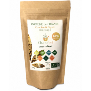 Protéine (63%) de chanvre bio
