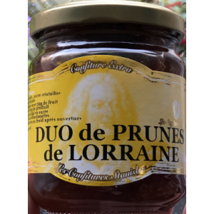 Confiture duo de prunes de lorraine