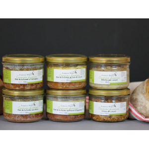 Assortiment de 6 verrines