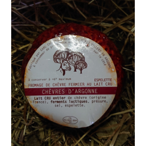 Chèvre frais espelette aop