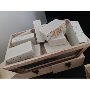 Savon lait de chevre eucalyptus