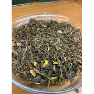 Lumières d'étoiles verte