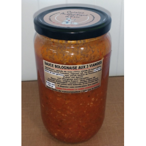 Sauce bolognaise aux trois viandes