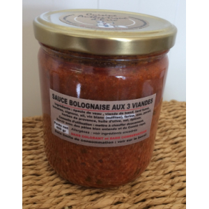 Sauce bolognaise aux trois viandes