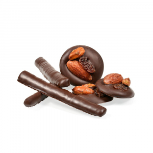 Orangettes chocolat noir 64%