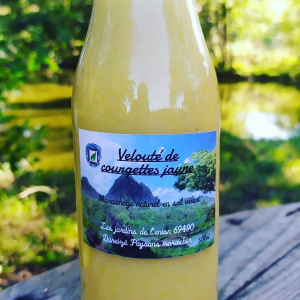 Velouté de courgette jaune