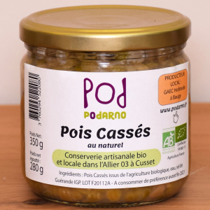 Pois cassés au naturel