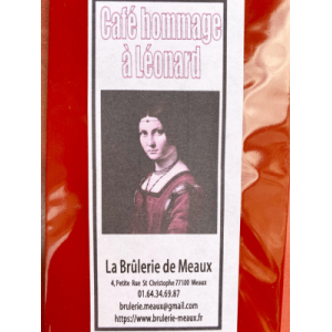 Café hommage à léonard de vinci