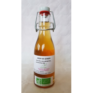Sirop de génépi bio