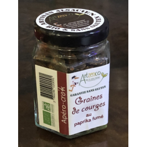 Graines de courge paprika fumé