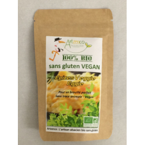 Eggie veggie epices oeuf vegan