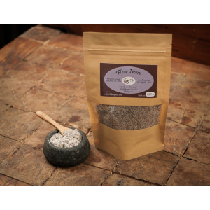 Fleur noire - sel vanillé