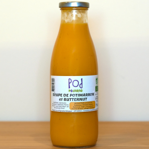 Soupe de potimarron et butternut bio