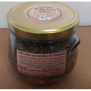 Petit salé aux lentillles cresancey