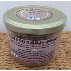Terrine foies de volaille armagna