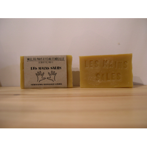 Savon miel de pays et cire d'abeille