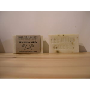 Savon sauge, thym et sarriette