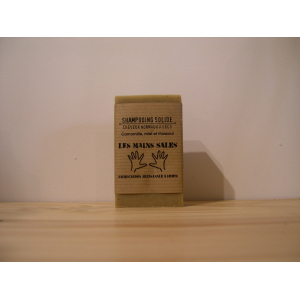 Shampooing solide camomille, miel et rhassoul