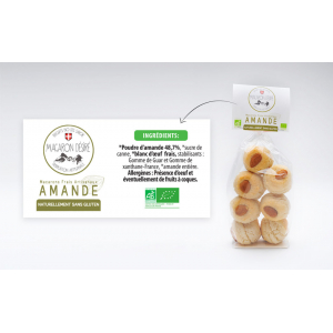 Macarons bio à l'amande