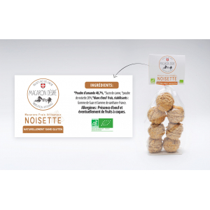 Macarons bio à la noisette