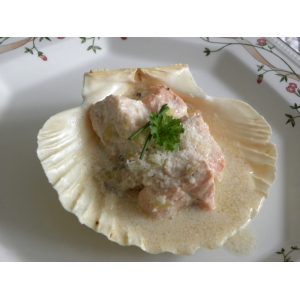 Menu de la mer st valentin pour 2 pers