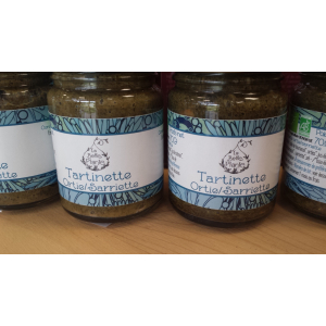 Tartinette ortie sarriette