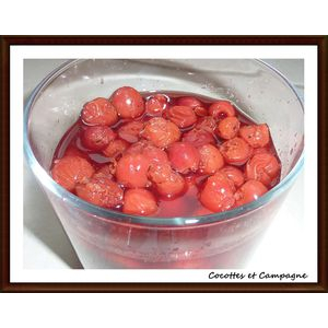 Cerises au sirop