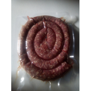 Saucisse de veau espelette à grille