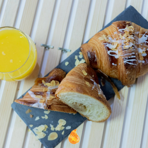 Le croissant aux amandes - unité