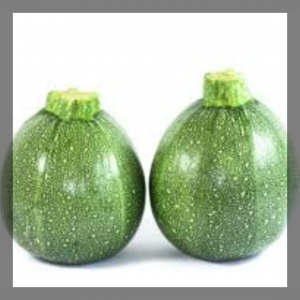 Courgette ronde