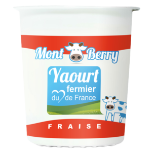 Yaourt montberry fraise
