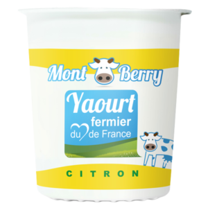 Yaourt montberry citron