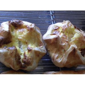 Feuilletés légumes et chèvre